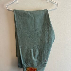 Levi's Sage Green Denim Pants